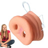 Snorted Pig Nose - Funny Latex Snout Party Gag