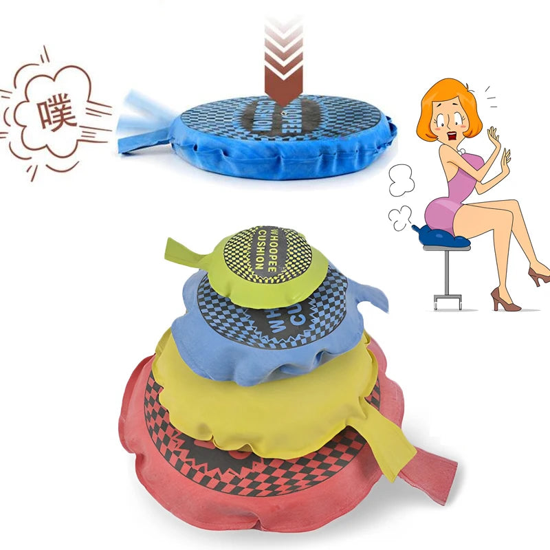Sitsquawk Whoopee Cushion - Classic Rubber Prank Toy