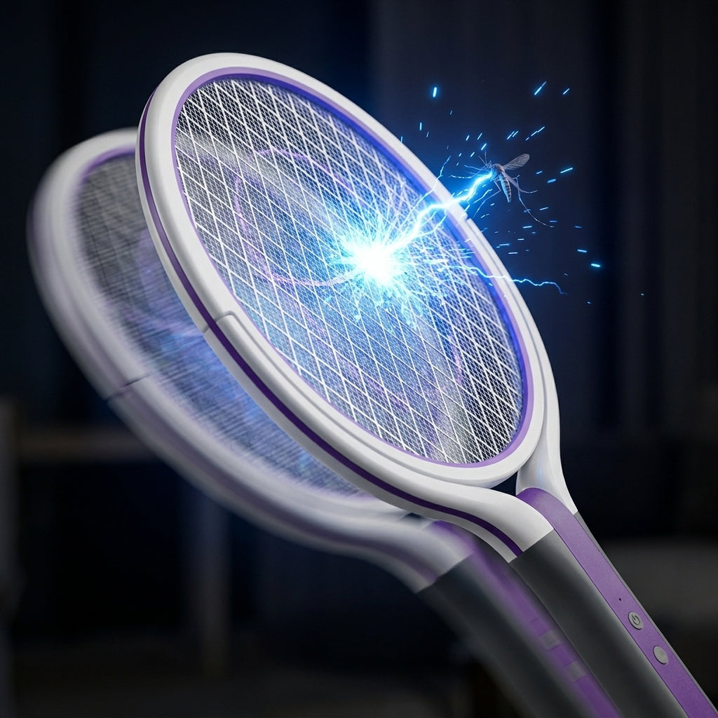 BugNinja swatter zapping a fly