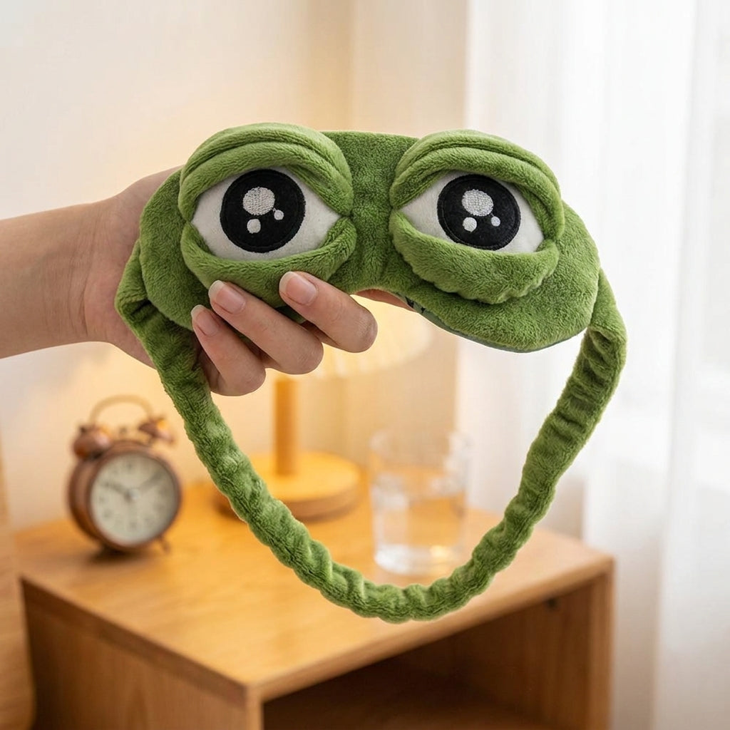 Nappy Frog sleep mask 3