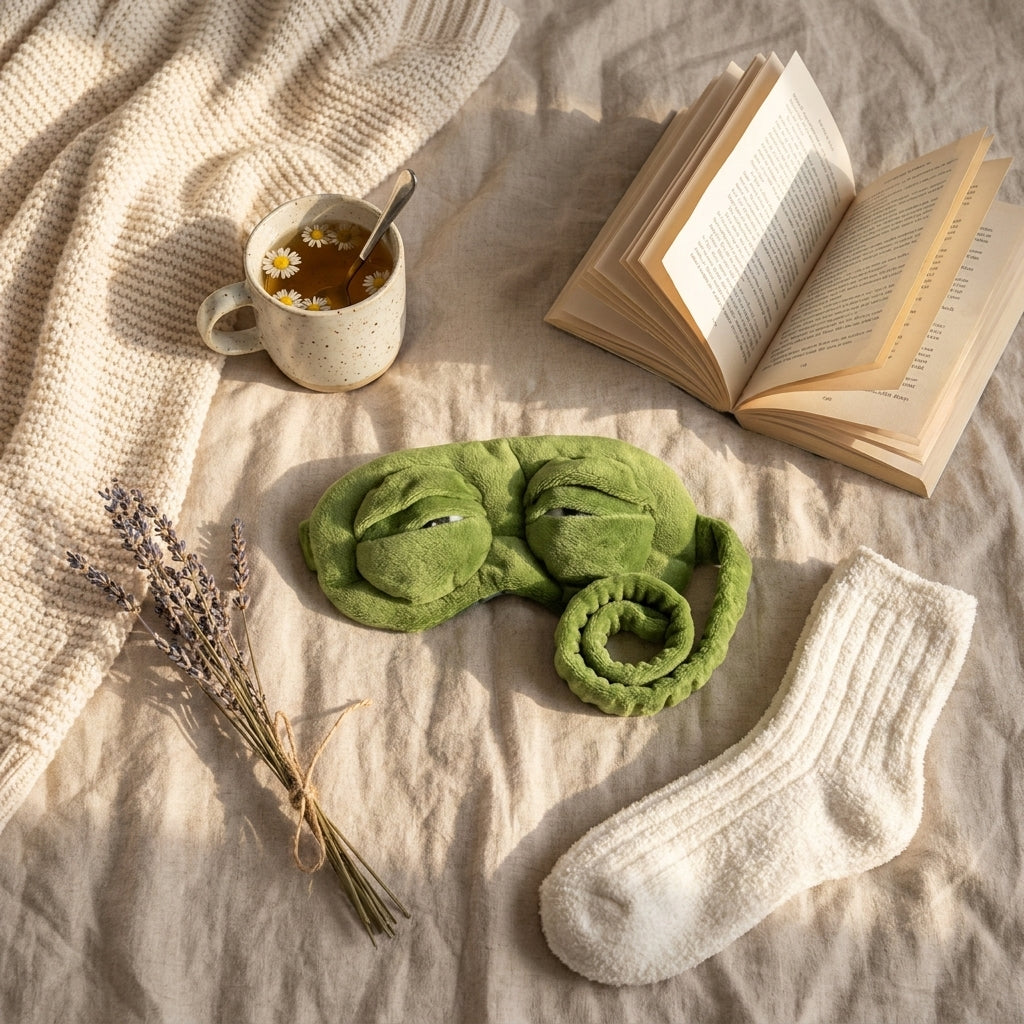 Nappy Frog sleep mask 4