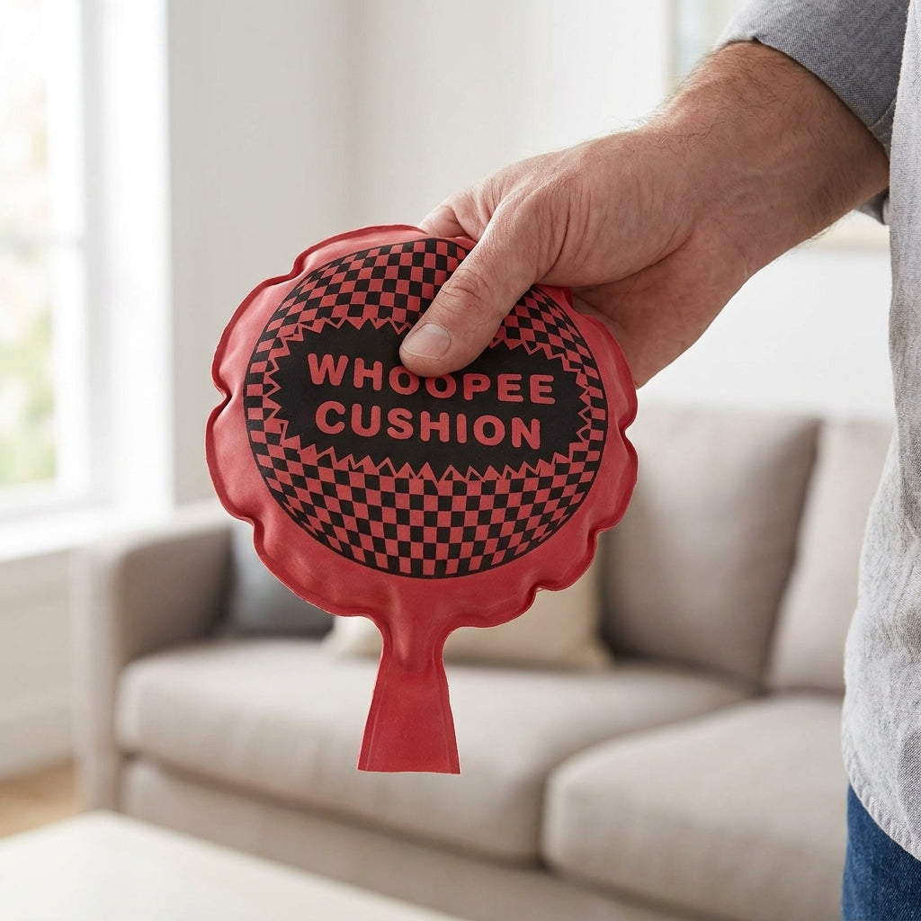 Sitsquawk Whoopee Cushion - Classic Rubber Prank Toy